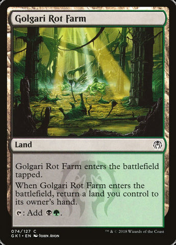 Golgari Rot Farm [Kit de guilde GRN] 