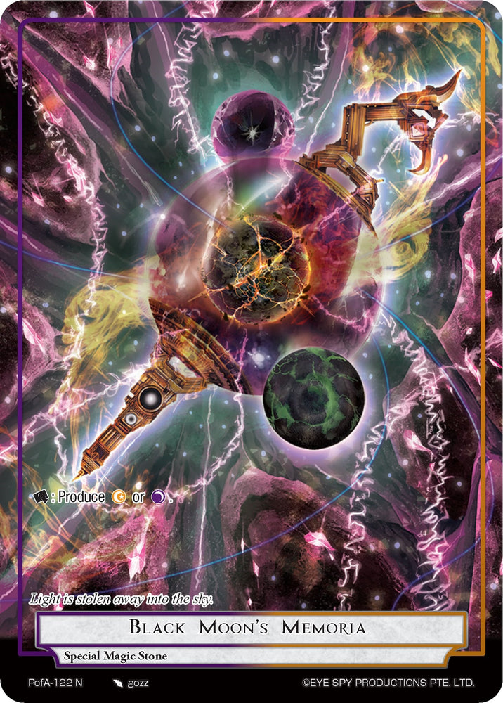 Black Moon's Memoria (Full Art) (PofA-122) [Alice Origin IV: Prologue of Attoractia]