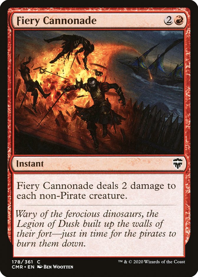 Canonnade ardente [Commander Legends] 