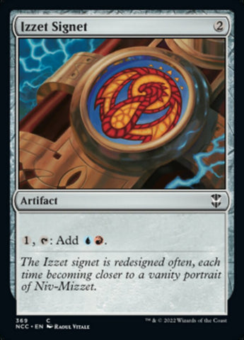 Izzet Signet [Commandant des rues de New Capenna] 