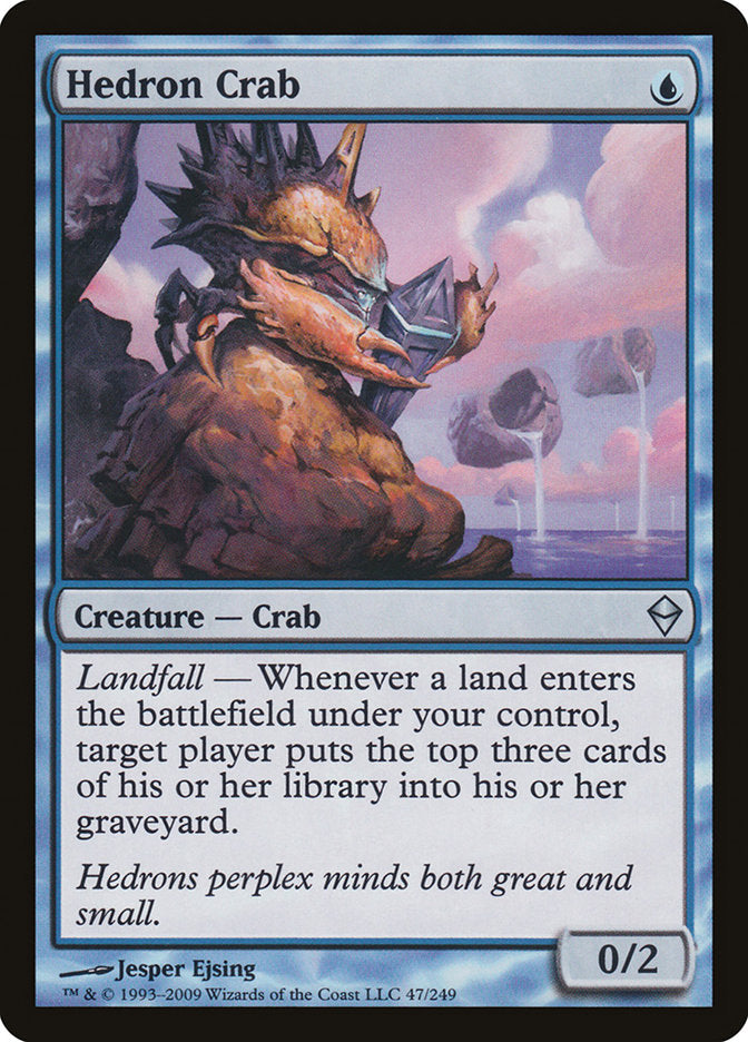 Crabe hèdron [Zendikar] 