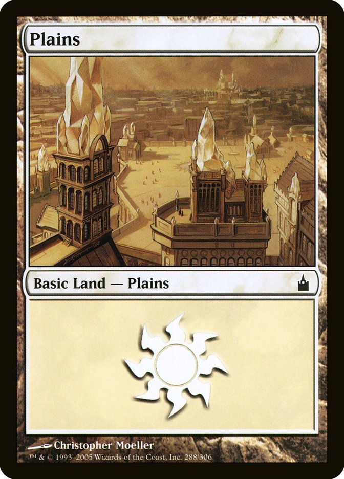 Plains (#288) [Ravnica: City of Guilds]