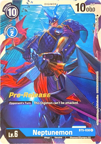 Neptunemon [BT5-030] [Promotions de pré-lancement Battle of Omni] 