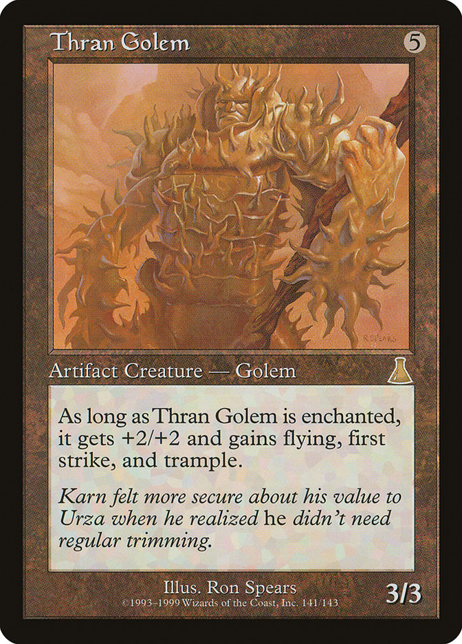 Thran Golem [Destin d'Urza] 