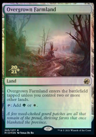 Overgrown Farmland [Innistrad: Midnight Hunt Prerelease Promos]