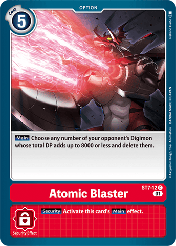 Atomic Blaster [ST7-12] [Baraja de inicio: Gallantmon] 
