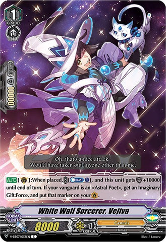 White Wall Sorcerer, Vejiva (V-BT07/053EN) [Infinideity Cradle]