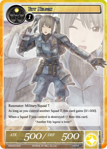 Edy Nelson (VIN002-003) [Vingolf 2: Valkyria Chronicles]