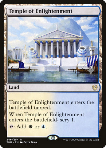 Temple of Enlightenment (Paquete promocional) [Theros Beyond Death Promos] 