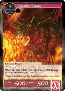 Bloodfire Dragon (BFA-020) [Battle for Attoractia]