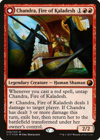 Chandra, Fuego de Kaladesh // Chandra, Llama rugiente [Desde la Bóveda: Transformar] 