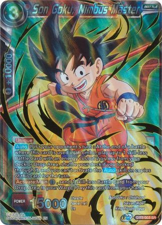 Son Goku, Maestro Nimbus [DB3-003] 