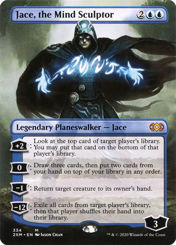 Jace, the Mind Sculptor (Borderless) [Double Masters]