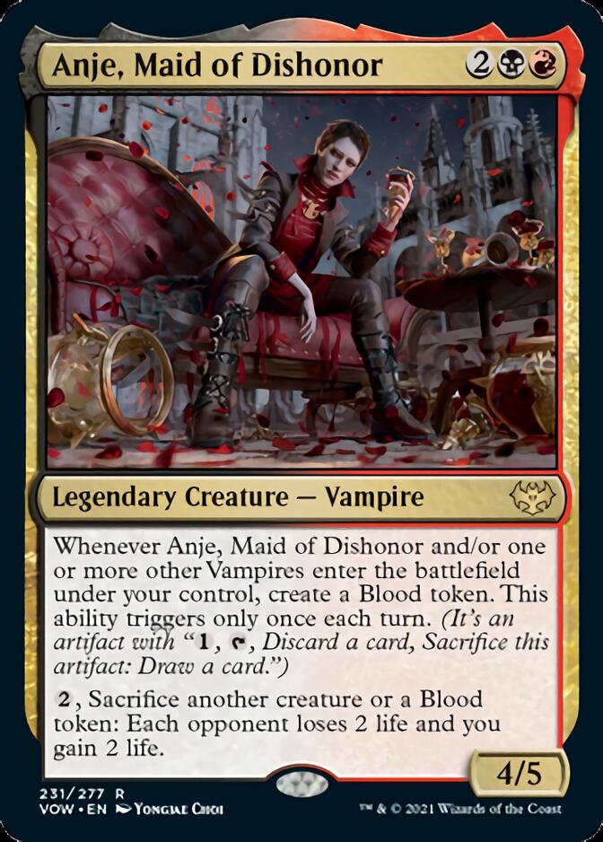 Anje, dama de la deshonra [Innistrad: Crimson Vow] 