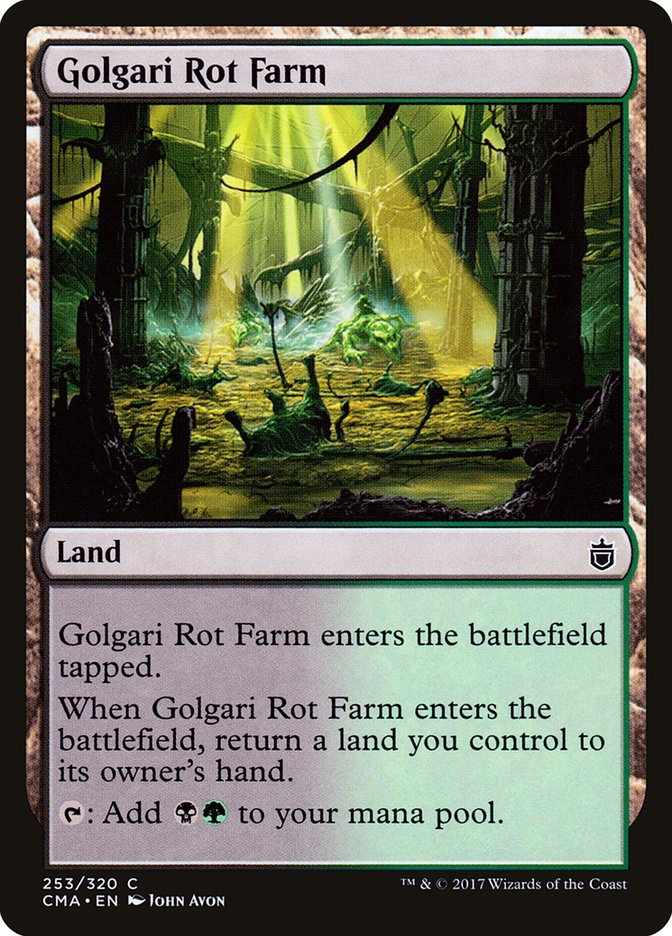 Golgari Rot Farm [Anthologie du commandant] 