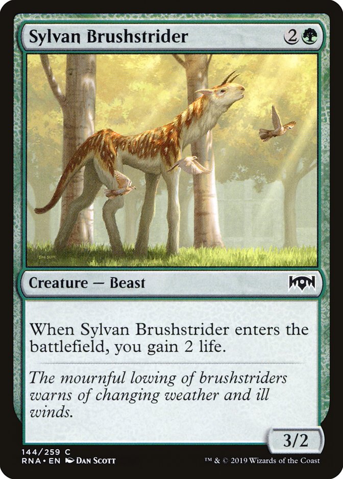 Sylvan Brushstrider [Lealtad de Rávnica] 