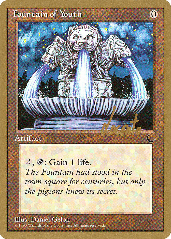 Fontaine de Jouvence (Michael Loconto) [Ensemble Collector Pro Tour] 