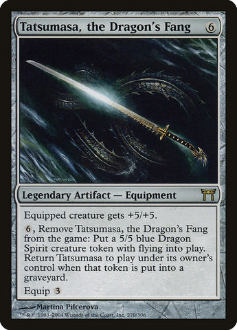 Tatsumasa, el Colmillo del Dragón [Campeones de Kamigawa] 