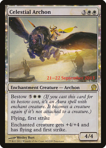 Celestial Archon  (Prerelease) [Theros Prerelease Promos]