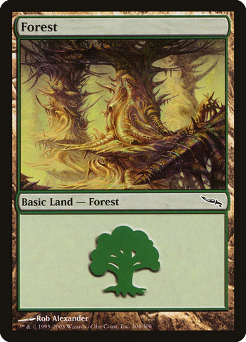 Forest (#304) [Mirrodin]
