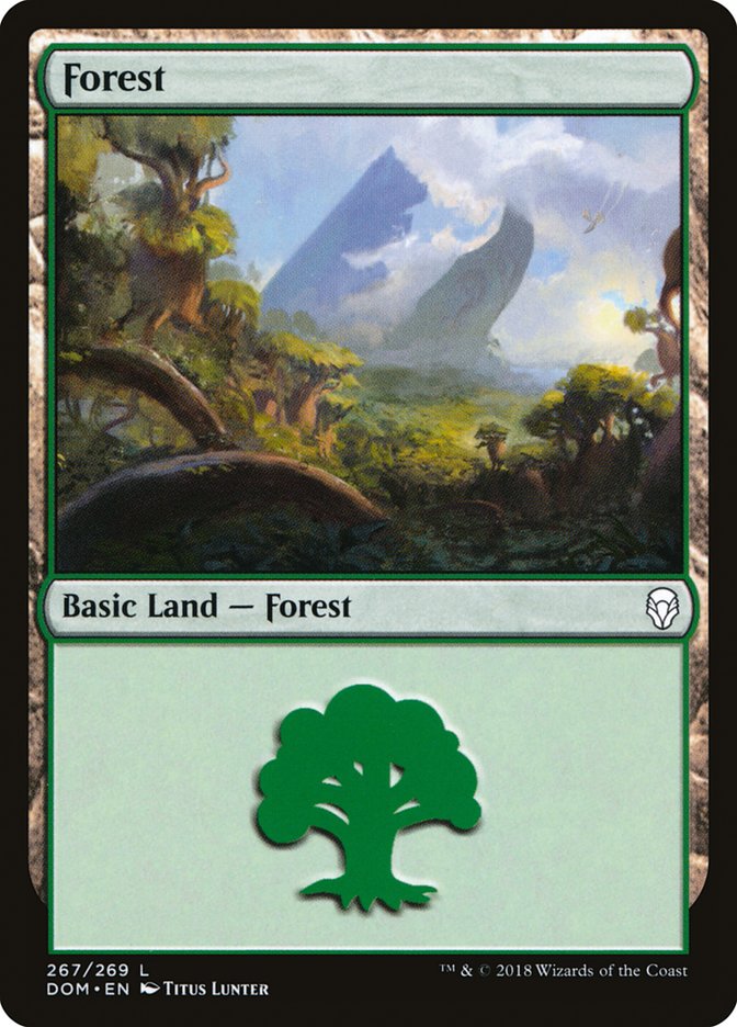 Forest (#267) [Dominaria]