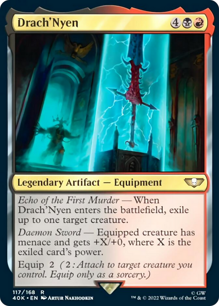 Drach'Nyen (Surge Foil) [Universos más allá: Warhammer 40,000] 