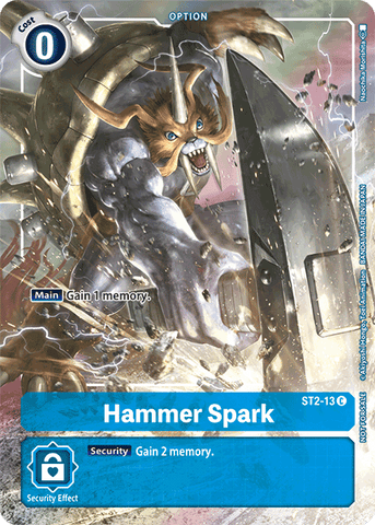 Hammer Spark [ST2-13] (Boîte d'évolution de Tamer) [Deck de démarrage : Cocytus Blue Promos] 