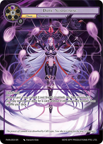 Dark Summoning (Full Art) (PofA-053) [Alice Origin IV: Prologue of Attoractia]