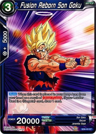 Fusion Reborn Son Goku (Deck de démarrage - Fusion ressuscitée) [SD6-03] 