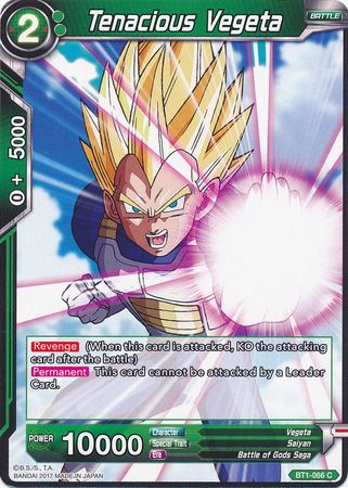 Tenacious Vegeta [BT1-066]