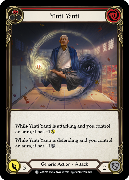 Yinti Yanti (Rouge) [MON290-RF] 1ère édition Rainbow Foil 