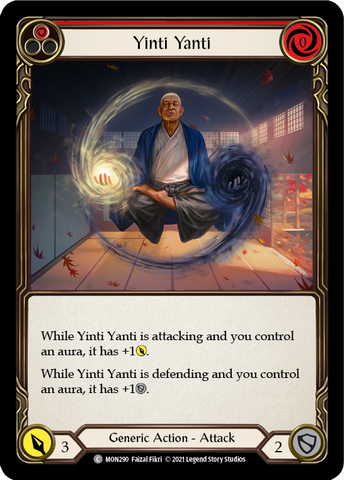 Yinti Yanti (Rouge) [MON290-RF] 1ère édition Rainbow Foil 