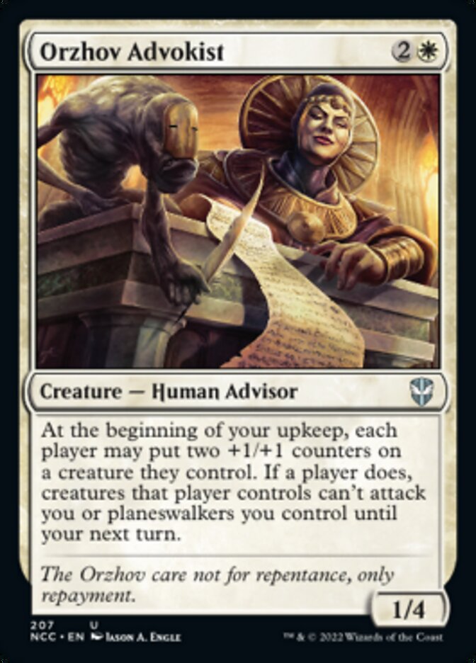 Orzhov Advokist [Commandant des rues de New Capenna] 