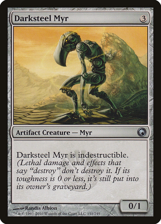 Darksteel Myr [Cicatrices de Mirrodin] 