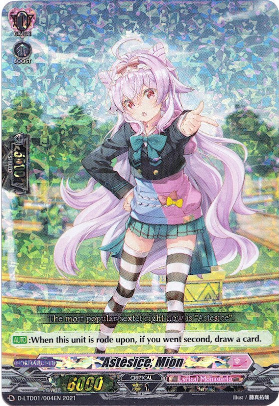 Astesice, Mion (Parallel Foil) (D-LTD01/004EN) [Ahoy! Lyrical Monasterio!]