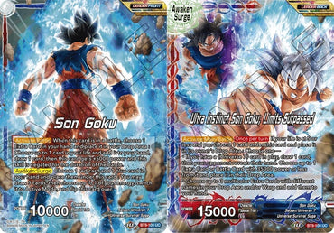 Son Goku // Ultra Instinct Son Goku, Limits Surpassed [BT9-100]