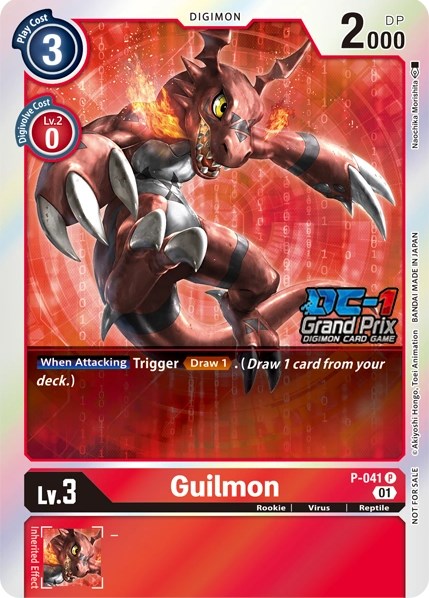 Guilmon [P-041] (Grand Prix 2022) [Promotional Cards]