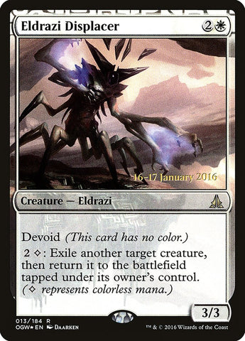 Eldrazi Displacer (Prerelease) [Oath of the Gatewatch Prerelease Promos]