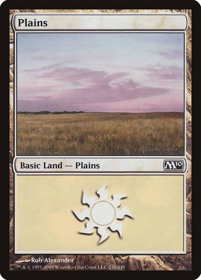 Plains (#230) [Magic 2010]