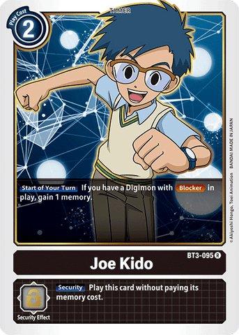 Joe Kido [BT3-095] [Lanzamiento de refuerzo Ver.1.5] 