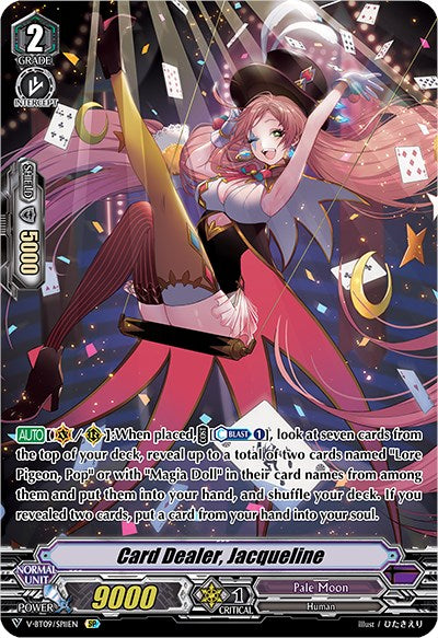 Card Dealer, Jacqueline (V-BT09/SP11EN) [Butterfly d'Moonlight]