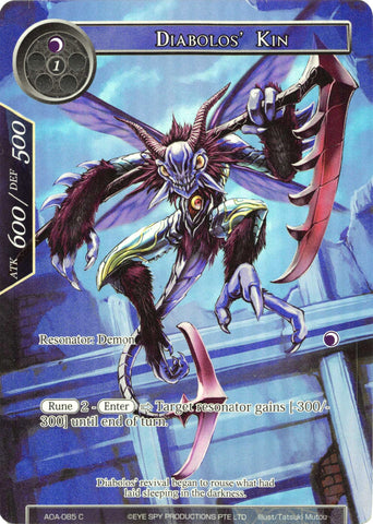 Diabolos' Kin (Full Art) (AOA-085) [Awakening of the Ancients]