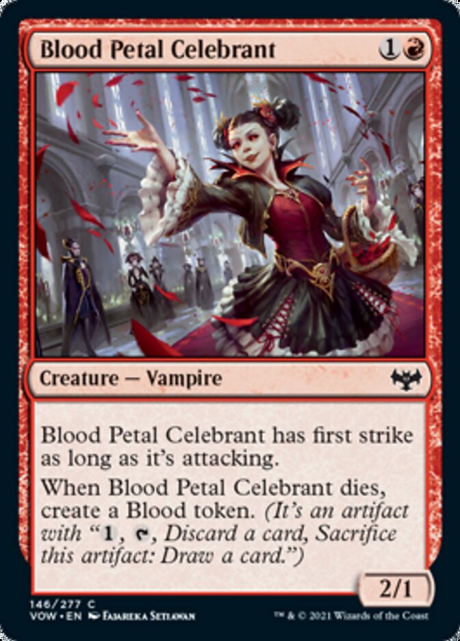 Celebrante de pétalos de sangre [Innistrad: Crimson Vow] 