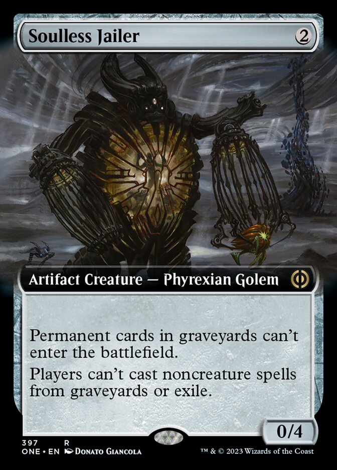 Soulless Jailer (Extended Art) [Phyrexia: All Will Be One]