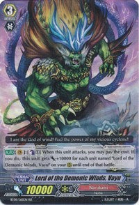Lord of the Demonic Winds, Vayu (BT09/015EN) [Clash of Knights & Dragons]