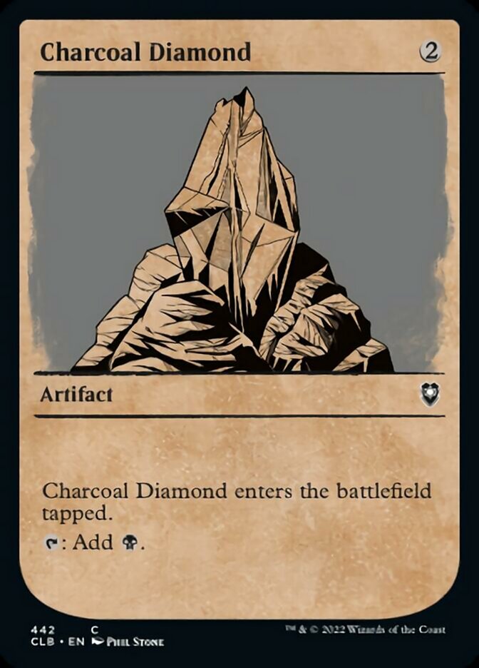 Charcoal Diamond (Exhibición) [Commander Legends: Battle for Baldur's Gate] 