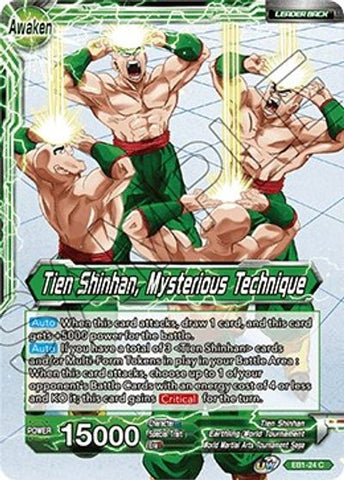 Tien Shinhan // Tien Shinhan, Mysterious Technique (EB1-024) [Battle Evolution Booster]