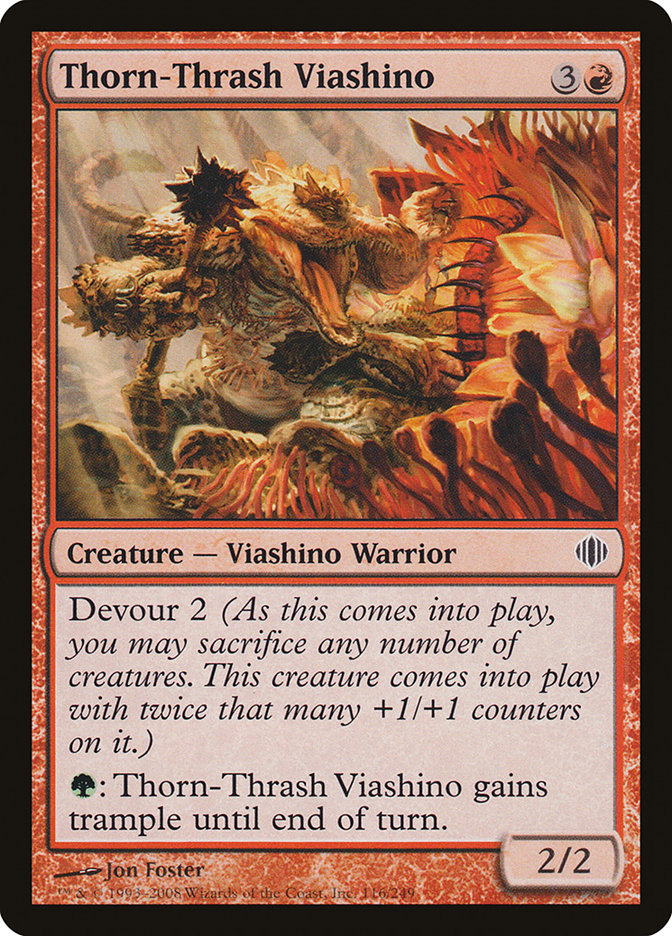Thorn-Thrash Viashino [Éclats d'Alara] 