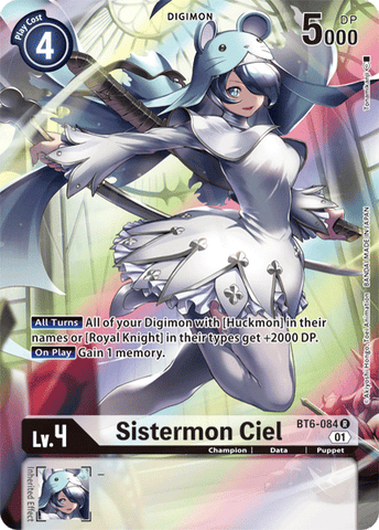 Sistermon Ciel [BT6-084] (Arte alternativo) [Doble diamante] 