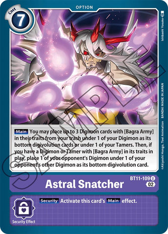 Astral Snatcher [BT11-109] [Dimensional Phase]